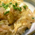 たもたん's cooksnap of when they made 残った唐揚げで☆どんぶり.