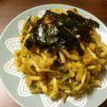 港UV's cooksnap of when they made ゴーヤとえのきのカレー炒め.