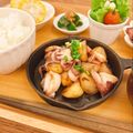 のんちごはん♡'s cooksnap of when they made いかとじゃがいものガリバタ炒め♪.