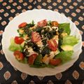 龍青空ママ's cooksnap of when they made 豆腐とワカメサラダ✿薬味たっぷりドレ.