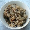 ●ゆゆゆ●'s cooksnap of when they made 簡単★塩コンブdeきのこご飯❤.