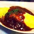 sakuya29's cooksnap of when they made カフェ風♪オムライスのハヤシソース.