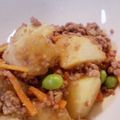 ぽぷらまま's cooksnap of when they made 新ジャガ★ひき肉の味噌バター風炒め.