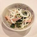たぱさん's cooksnap of when they made 春色♪新玉ねぎ和風サラダ.