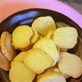 miyu chan's cooksnap of when they made さくっとサクサク♪チーズクッキー♡.