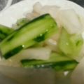 シュークリム's cooksnap of when they made キュウリのワサビ漬け.