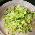 ymmtmai's cooksnap of when they made 長ネギとマロニーの卵とじ☆.