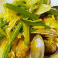 icchanhi's cooksnap of when they made インゲンとアサリの中華風炒め♪.