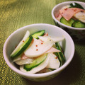 やまぷん's cooksnap of when they made ハムとかぶの粒マスタードマリネ★簡単.