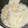 くれあーー's cooksnap of when they made 炊飯器☆エビピラフ.