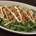 光美ママ's cooksnap of when they made 水菜とツナののせるだけサラダ.