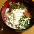 ｧﾐmama's cooksnap of when they made シンプル☆梅とろろ昆布うどん.