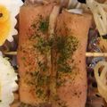 ponkey's cooksnap of when they made お弁当に～長芋のベーコン巻（青のり醤油）.