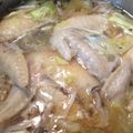 かおびん's cooksnap of when they made 手羽先の鶏ガラお鍋.