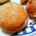 aj＊mama's cooksnap of when they made パン屋さんのフワフワあんドーナツ.