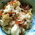 富山の孫's cooksnap of when they made つくしごはん.