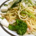 ユーロン's cooksnap of when they made 冷凍シーフードミックスde簡単スパゲティ.