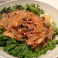 ピユアブラ's cooksnap of when they made スタミナレシピ✿豚キムチ✿.
