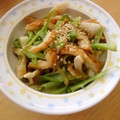 ryoutakuママ's cooksnap of when they made ブロッコリー茎とちくわ簡単焼き肉たれ炒め.