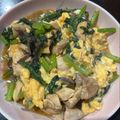 ＭＩ−ＳＡＮ's cooksnap of when they made 青椒肉絲風♪鶏とふわふわ卵の中華炒め.