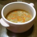 あとからあとから's cooksnap of when they made オレンジ色のほっこりスープ.