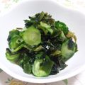 まっちー食堂's cooksnap of when they made 寿司酢できゅうりとわかめの酢の物♡.
