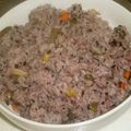 toshiebaba's cooksnap of when they made ✿＊黒米の＊七色彩り＊炊き込みご飯＊✿.