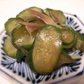 tomokoshiawase's cooksnap of when they made きゅうりみょうが♡♥簡単漬け物.
