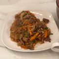 komugiko4's cooksnap of when they made ☆チャプチェ☆.