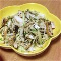 ふなここ's cooksnap of when they made 新玉葱とヒジキと干物のサラダ.
