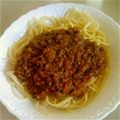 ひとミックス☆'s cooksnap of when they made 簡単♡ミートソースパスタ.