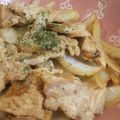 めかにか's cooksnap of when they made 醤油麹で豚と玉ねぎ炒め.