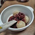 ＊新米ゆうちゃん＊'s cooksnap of when they made 基本のあずきの煮方♡甘さ控えめおしるこ.