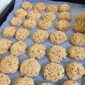 ゆうまちんMAMA's cooksnap of when they made ゴマと黄粉のサクサクおからクッキー.