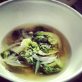 Explore34's cooksnap of when they made レタス と 卵 と しょうが のスープ☆.