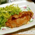 ぴーちゃんぱぱ's cooksnap of when they made ☆重ねとんかつ☆.
