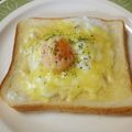 Andy♪'s cooksnap of when they made たまごとチーズのごちそうトースト.