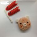 ひな＊ゆな＊れなママ's cooksnap of when they made ☆キャラ弁☆...ぶたさん.