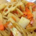 ナナ℃'s cooksnap of when they made レンコンと山芋と人参のきんぴら.