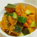 たかちさぴ's cooksnap of when they made 角切り☆かぼちゃと胡瓜の胡麻サラダ♪♪.