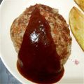 なつまみ's cooksnap of when they made うまっ！ハンバーグ.