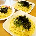 マッハママ's cooksnap of when they made しらすのバター醤油スパゲティー.