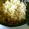 mamechild's cooksnap of when they made 緑豆のおこわ.