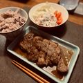 Pocket 's cooksnap of when they made ロイヤルホスト風 ポークロースステーキ.