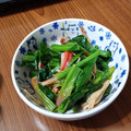 ramieru's cooksnap of when they made ほうれん草のかまぼこ中華あえ.
