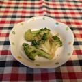龍青空ママ's cooksnap of when they made レンジで簡単♪ブロッコリーのおひたし.
