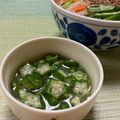 ビートルズ食堂's cooksnap of when they made オクラねばねば栄養まるごと頂きます♪.