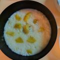 白いぐれーぷ's cooksnap of when they made 風邪に♡トロリさつま芋のお粥さん.