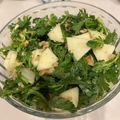 tomo's cooksnap of when they made 【 春菊とりんごとクルミのサラダ 〗.