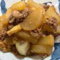 hirosabumi's cooksnap of when they made 圧力鍋で豚肉と大根の煮物.